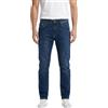 Gandy Jeans Uomo, 5 Tasche, Gamba Dritta, Pantalone Elasticizzato a Vita Alta, Regular Fit