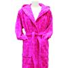 Pretti Accappatoio Corto in Spugna Batticuore di PRETTI Jacquard S/FUCSIA