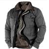 Generic Giacca in Pile Uomo Termica Leggera Resistente all'Acqua Ideale per Outdoor Lavoro Viaggi Inverno Autunno