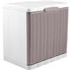 Stefanplast Scarpiera Elegance Rattan Color Tortora Riordino E Lavanderia, 40x30x40h cm