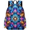 TPISLI Zaino Scuola Honeycomb Ragazzi 10-15 Anni Borsa Scolastica Ragazzo 13 Anni Cartella Elementare Leggero Resistente Gita Uso Quotidiano Gita Uso Quotidiano