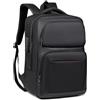 Hixingo Zaino da Viaggio Aereo Cabina 43x29x15, Zaino da Viaggio Aereo Bagaglio a Mano per Uomo Donna Leggero Porta PC 15.6 Pollici per Approvato (Nero)