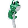 HEANUJJ Soffione Doccia Portatile a Forma di Rana per Bambini Verde | Plastica Morbida, Doppia Ventosa, Flusso Uniforme, Getto Confortevole per Vasca