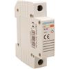 A2ZWORLD Suoneria Modulare Barra DIN 220V, Campanello Elettrico da Quadro, 1 Modulo DIN, Montaggio su Guida DIN 35mm, per Segnalazione Acustica Impianti Elettrici