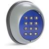CO-Z Tastiera Wireless per Motore Cancello Automatico 433.92MHz | Portata 200m, Tecnologia Rolling Code, Doppio Canale, Impermeabile IP54, Accesso Senza Chiave, Compatibile con Motore CO-Z