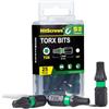 HitScrews Set 25 Pezzi Inserti Torx T25 Magnetici da 25mm | Inserti a Stella T25 in Acciaio S2 di Taiwan per Avvitatore a Impulsi per Decking, Legno e Carpenteria