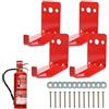 Générique Supporto a muro per estintore Metallo Resistente, Da 2,3 A 18 Kg, Grandi E | Gancio per estintore Viti Incluse, Adatte A Casa, Auto, Camper, Camion, Armadietti Grandi O Piccoli