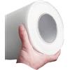 EYRMQWJPC Rete di intonaco e stucco, rete in fibra di vetro per la riparazione e l'isolamento delle crepe delle pareti, rete di 0,4 cm - 0,7 cm, 30 m - 100 m(30 mx0,5 cm)