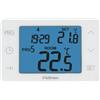 4GREEN CC 15B - Termostato Digitale Batteria Touch Screen per Caldaia, Cronotermostato Settimanale da Parete, Bianco