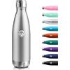 KollyKolla Borraccia Termica 750ml, Doppia Parete Isolata, Bottiglia Termica Senza BPA, Borraccia Acciaio Inox, Bottiglia Antigoccia, Borraccia Termica Riutilizzabile per Adulti, Ragazzi, Palestra, Viaggio