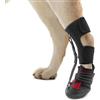 Agatige Tutore per piede cadente con cinturino per cani, tutore per stivali senza nocche per le dita dei piedi, resistente all'abrasione, scarpe correttive per cani, stivale per il (S)