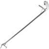 ABOOFAN Snake Stick Catcher Pieghevole in Acciaio Inossidabile Argento | Raccogli Asparagi Telescopico, Clip per Rettili, Uso in Orto e Giardino