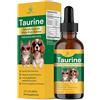 LanxPetNova Taurina per gatti e cani, supporto per vista e sistema cardiovascolare, Integratore alimentare complementare 5 in 1 in gocce per funzione immunitaria ed epatica con CoQ10, luteina, DHA e vitamina A