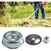 ARMYJY Kit di fissaggio lama per Husqvarna FS350/FS360/FS400/FS410/FS450, rondella conica in metallo e dado sinistro