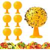Yooyan 6 palline per mosche della frutta, trappole per mosche e formiche, per cucina, balconi e frutteti, trappole efficaci per la cattura di mosche e formiche, pratica trappola per mosche