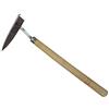SOFIALXC - Zappa triangolare da giardino, con lama in acciaio inox e manico in legno, attrezzi da giardino