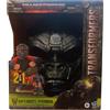 Transformers - Maschera convertibile 2 in 1 di Optimus Primal ispirata al film Risveglio, per bambini e bambine dai 6 anni in su, 22,5 cm