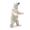 Papo Figura Orso Polare in Piedi Giocattolo, Vita Selvaggia, Bambini 3+ | Gioco educativo sul mondo artico ghiacciato | 7 x 7 x 14 cm | dipinta a mano | idea regalo per bimbe e per bimbi tutti