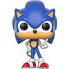 Funko Pop! Games Sonic The Silver Hedgehog Sonic with Ring - Sonic The Hedgehog - Figura in Vinile da Collezione - Idea Regalo - Merchandising Ufficiale - Giocattoli per Bambini e Adulti
