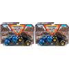 MONSTER JAM, Scala 1:64, Monster Truck Batman Vs. Megalodon, 3+ Anni (Confezione da 2)