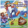 Hasbro Gaming Non Calpestarla! Gioco per età prescolare | Benda sugli occhi, gioco di società con pupù | Freccia girevole con 8 movimenti di animali | Dai 4 anni in su | 1 o più giocatori - Versione italiana
