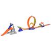 DRIVEN by Battat Stunt Jump Extreme, Pista acrobatica per Auto | Set da 16 pezzi con auto a retrocarica, loop, anello di fuoco, rampa di salto e binari collegabili; Turbo arancione; 3+ anni