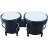 Drum Strumenti A Percussione Bongo Drum Set Per Regali Adulti Principianti Nero