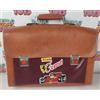 CARTELLA SCUOLA VINTAGE ECO PELLE TEAM FERRARI FORMULA 1 F1 ANNI 70 80 CAVALLINO