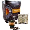 Generico 100 Cialde Caffè Queen Coffee Miscela Decisa Filtro Carta ESE 44 MM Compostabili