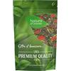 NATURA D'ORIENTE Tè Verde Melograno e Mirtillo 100g - Con Bacche di Goji, Lemongrass e Fiori - Miscela Fruttata e Floreale - 100% Naturale, Senza Aromi Artificiali