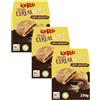 Generic 3X Confezioni Per Oro Saiwa Vitasnella Cereal Soft Cioccolato, Biscotti Morbidi con Cereali Integrali e Farcitura al Gusto Cioccolato, 3 Confezioni da 250 g