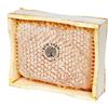 Raw Farm Organic Natural Fresh Raw Farm - Favo di Miele Biologico di Fiori Selvatici in Cornice di Legno 250g | Favo naturale direttamente dall'alveare | miele non riscaldato, puro e naturale | 100% biologico