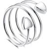 Hasnsofie Vital - Anello magnetico da donna, con potenti magneti, per perdere peso, dormire meglio, alleviare lo stress, aperto e regolabile, con confezione regalo