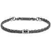 NADIR Bracciale Uomo Marlù 30BR0034T catena sonaglio Acciaio Titanio