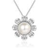NONNYLLEI Collana di perle nere di Tahiti, regalo per moglie, matrimonio, compleanno, anniversario, festa della mamma, San Valentino, regalo di Natale, Placcato oro
