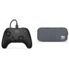 PowerA Controller cablato ADV NSW2 - Black + Custodia sottile NSW2- Grey Bundle