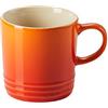 Le Creuset Tazza Mug London in gres vetrificato, 350 ml, Arancione, 70302350900002