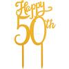 dekora - Topper per torta | decorazione per torte di nozze d'oro 50 anni, 354106