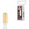 Paulmann 29043 Lampadina LED standard attacco a baionetta 230V G9 230V confezione da 1 2,4W 250lm chiaro vetro 2700K - bianco caldo