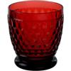 Villeroy & Boch - Boston Coloured Bicchiere 200 ml Rosso, Lavabile in Lavastoviglie, Bicchieri da Acqua, Whisky o Gin Tonic, Bicchiere, Bicchieri Drink, Set Bicchier, Colorati, Cristallo