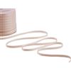 Furlanis - Nastro Doppio Raso, Tessuto Italiano - Rosa Cipria, 6 mm x 100 m