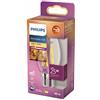 PHILIPS LED Lampadina Candle & Lustre, Oliva, Filamento, WarmGlow, 2.5-25W, Dimmerabile, E14, 1 pezzo