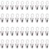 YiliYa Clip Per Tende Con Ganci Ganci In Acciaio Inox Doccia Tenda Clip Per Foto,Camera Da Letto,Bagno,Decorazione Domestica,Arte Craft Display,Argento 40 Pezzi
