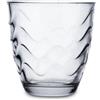 Quid Waves Set 6 bicchieri bassi vetro 26 cl beccuccio adatto frigorifero non adatto microonde ecologico