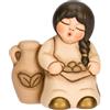 THUN Bimba con olive in ceramica Presepe Classico, Beige - Presepe Classico | Ceramica