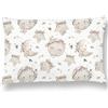 SUPERBE BEBE Federa Per Cuscino Bambino 33x45 In Cotone Oeko-tex - Copricuscino Morbido E Confortevole - Federa Cuscino Piccolo Rettangolare - Federa Antiacaro Antisoffoco