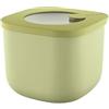Guzzini - Kitchen Active Design, STORE&MORE BIO, Contenitore Ermetico Alto per Frigo/Freezer/Microonde (S) - Verde Avocado, 12,2 x 12,2 x h9,8 cm | 750cc - 170722253
