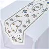 Avanti Linens Spode Portmeirion Botanic Garden Harmony Collection, Runner da tavola in Cotone, Multicolore, 183 cm