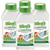 Winni's Naturel CuraLavastoviglie Liquido Formula 3in1 Sgrassante Anticalcare Igenizzante Ipoallergenico Materie Prime Origine Vegetale Completamente Biodegradabili - 4 Flaconi da 250ml