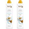 Generico Tende Detergente Enzimatico WEXÓR White Intensifier Professionale - Pulisce e Protegge con Polimero Antingrigente - Trattamento per Tende e Tessuti Bianchi - Azione Antiodore - 2 Unita da 750ml